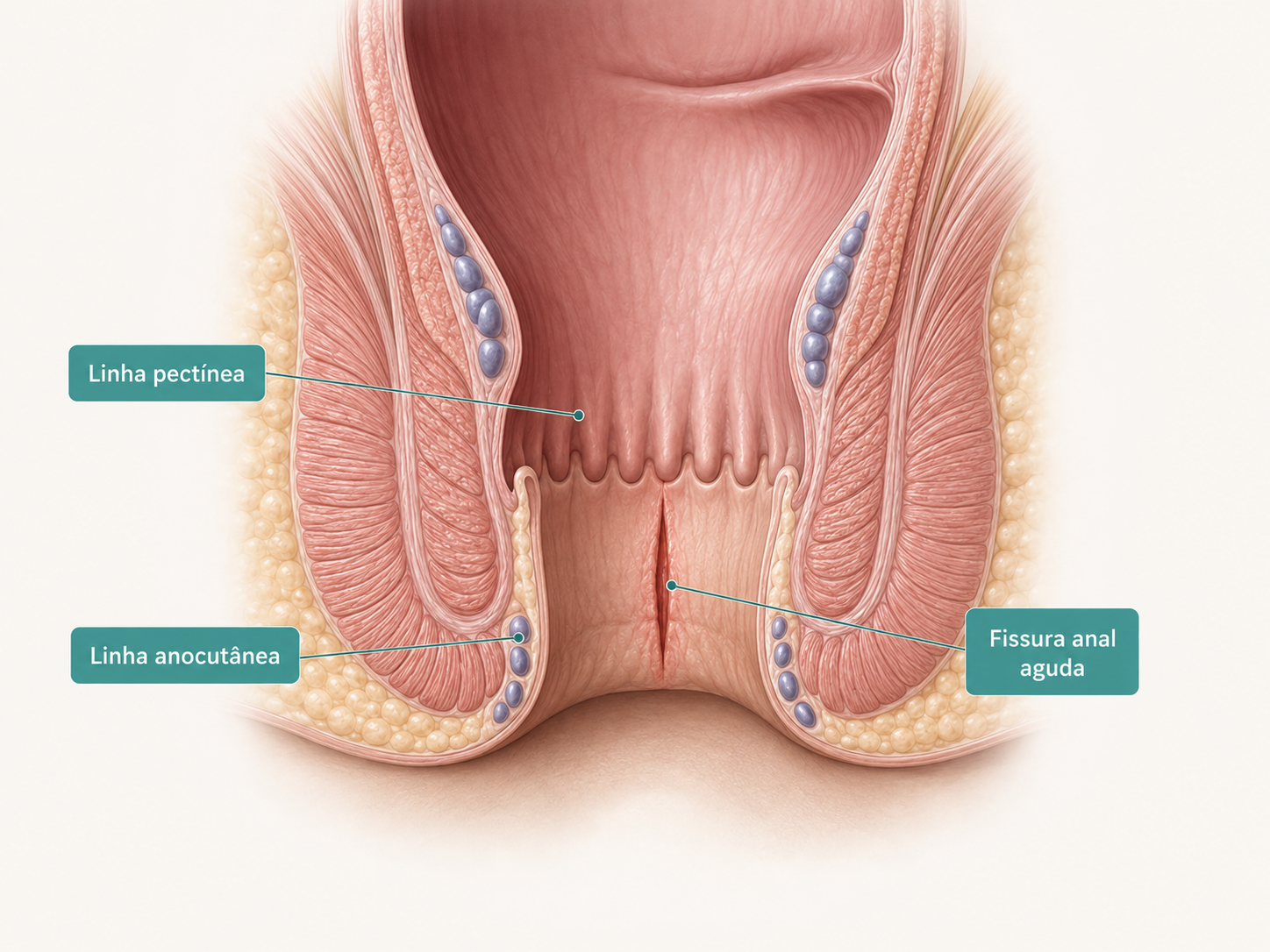 Anatomia da fissura anal